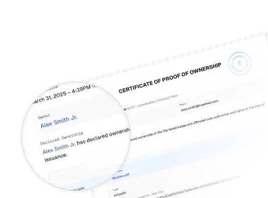 Certificate Magnifier